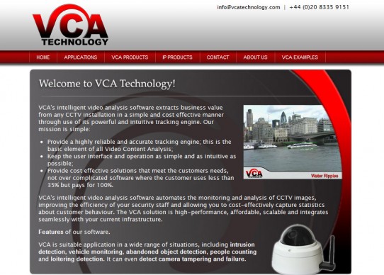 VCA Home Page